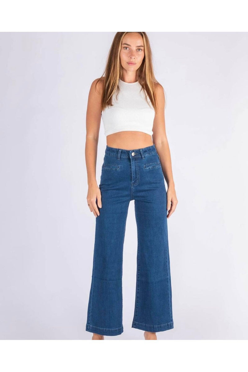 Finley Wide Leg Denim Jean
