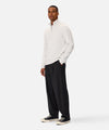 The Lakewood Zip Knit Snow Marle
