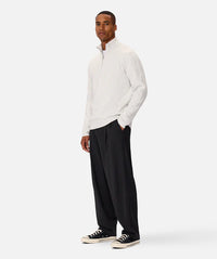 The Lakewood Zip Knit Snow Marle