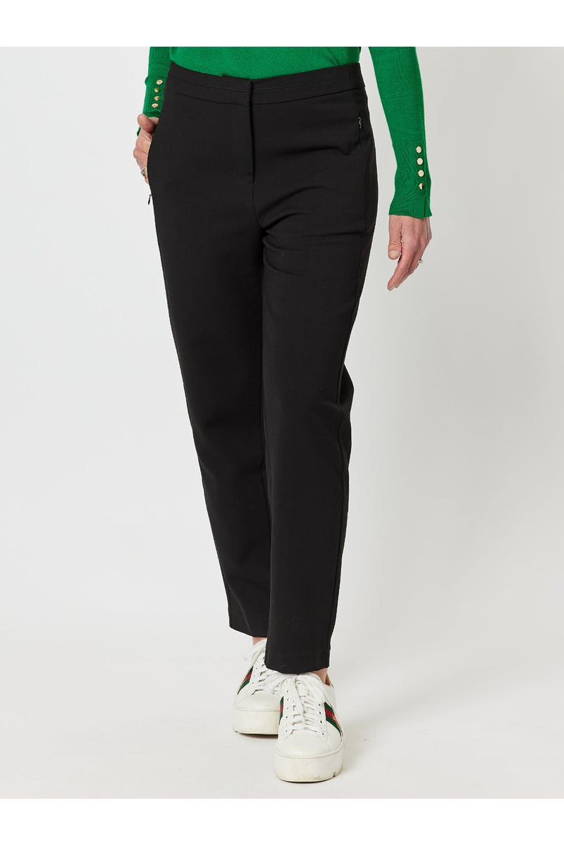 Amy Slim Leg Pant Black