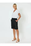 Jersey Waist Short Black
