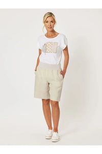 Jersey Waist Short Natural