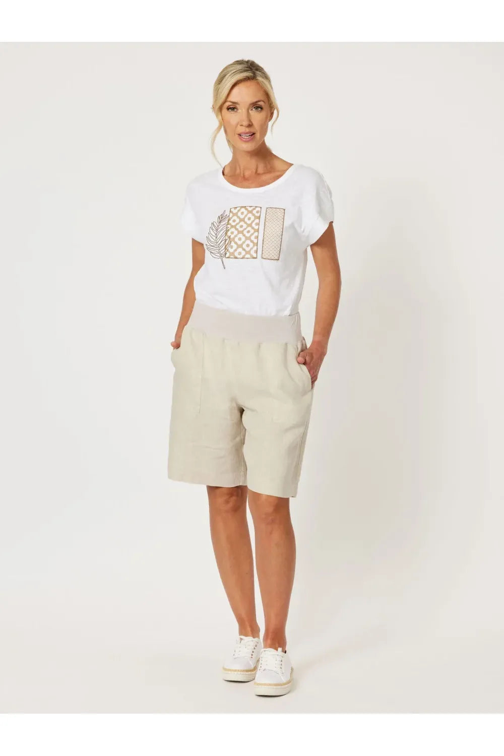 Jersey Waist Short Natural