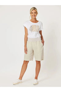 Jersey Waist Short Natural