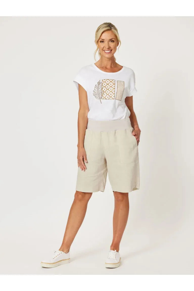 Jersey Waist Short Natural