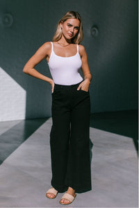 Ursula Flare Jean Black