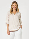 Rattan Top Natural/White
