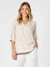 Rattan Top Natural/White