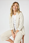 Lino Blazer Natural