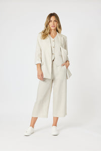 Lino Blazer Natural