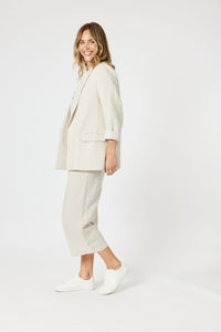 Lino Blazer Natural