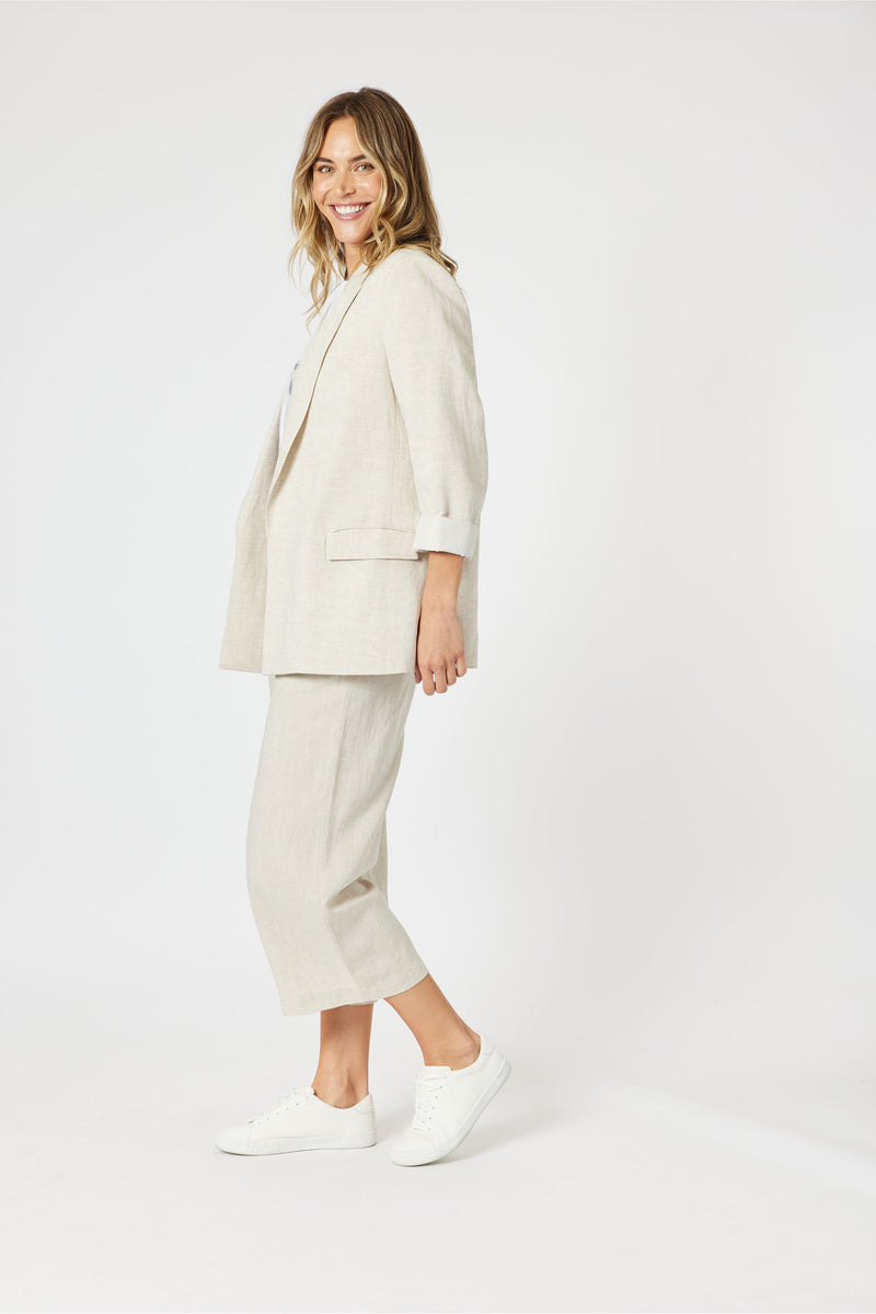 Lino Blazer Natural