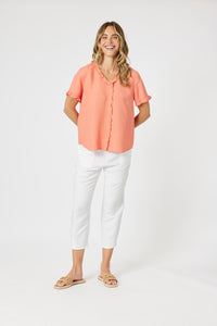 Tiffany Shirt Papaya