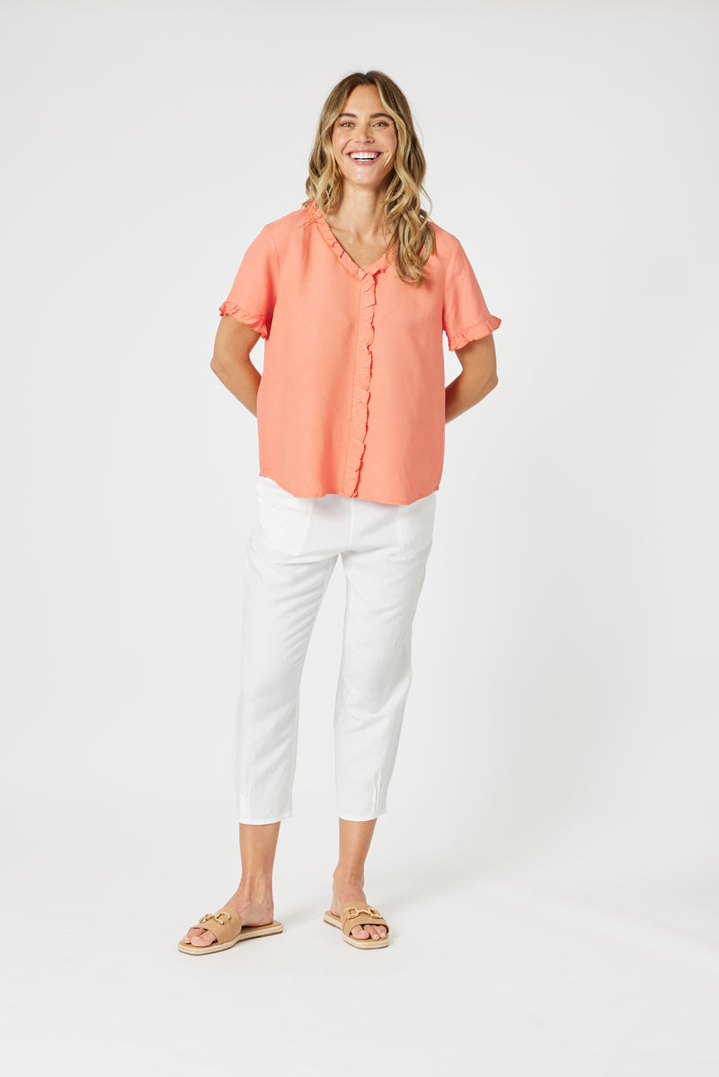 Tiffany Shirt Papaya