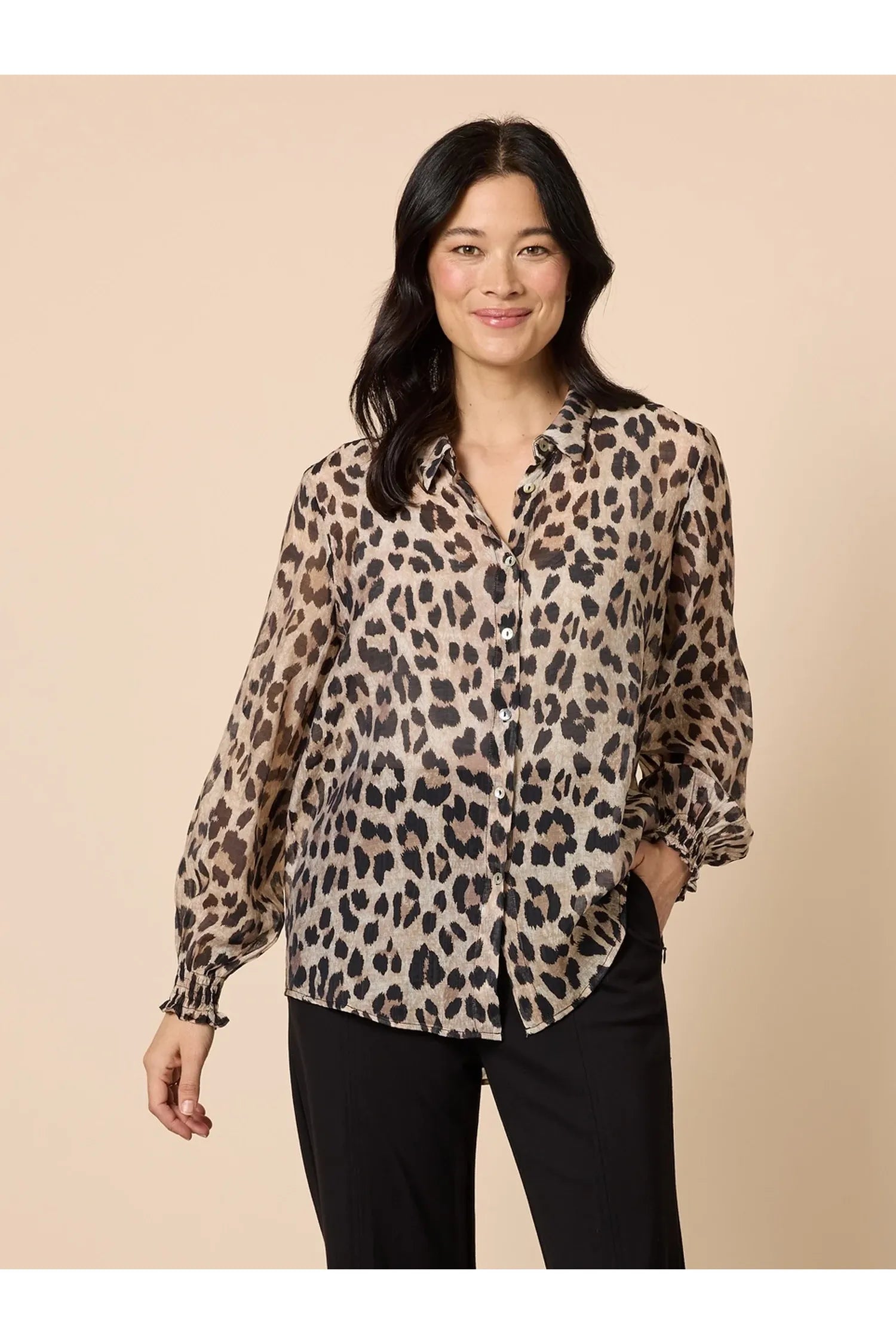 Cheetah Print Shirt