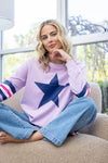 Holiday Sweater Purple