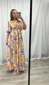 Mia Maxi Dress Orange