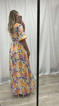 Mia Maxi Dress Orange