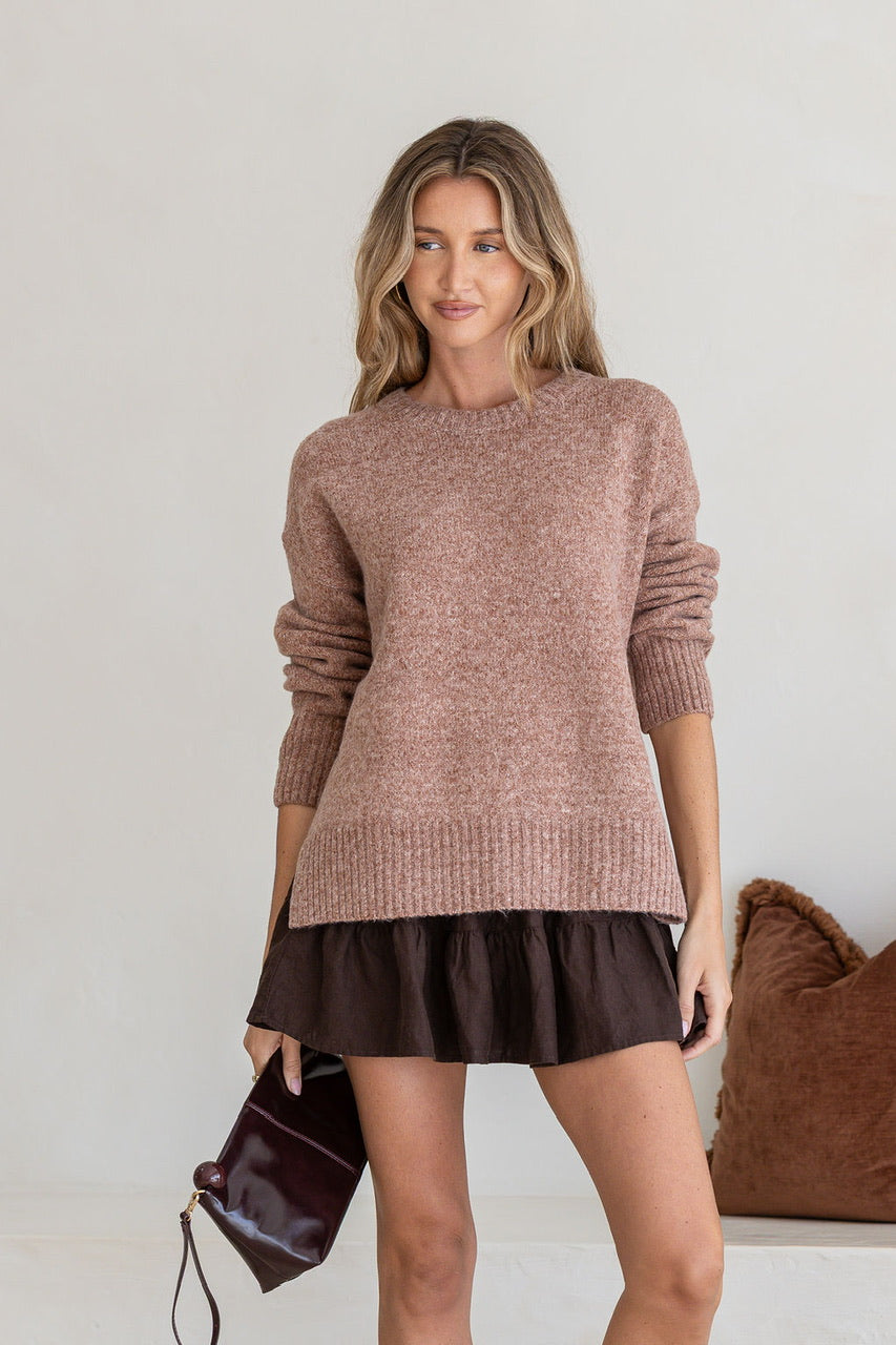 Ella Canyon Knit Nutmeg