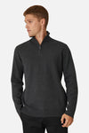 The Lakewood Zip Knit Charcoal