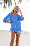 Mandy Pebble Top Blue
