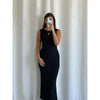 Zahlia Knit Dress Black