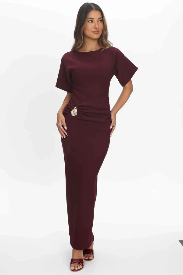 Brielle Dress Wine