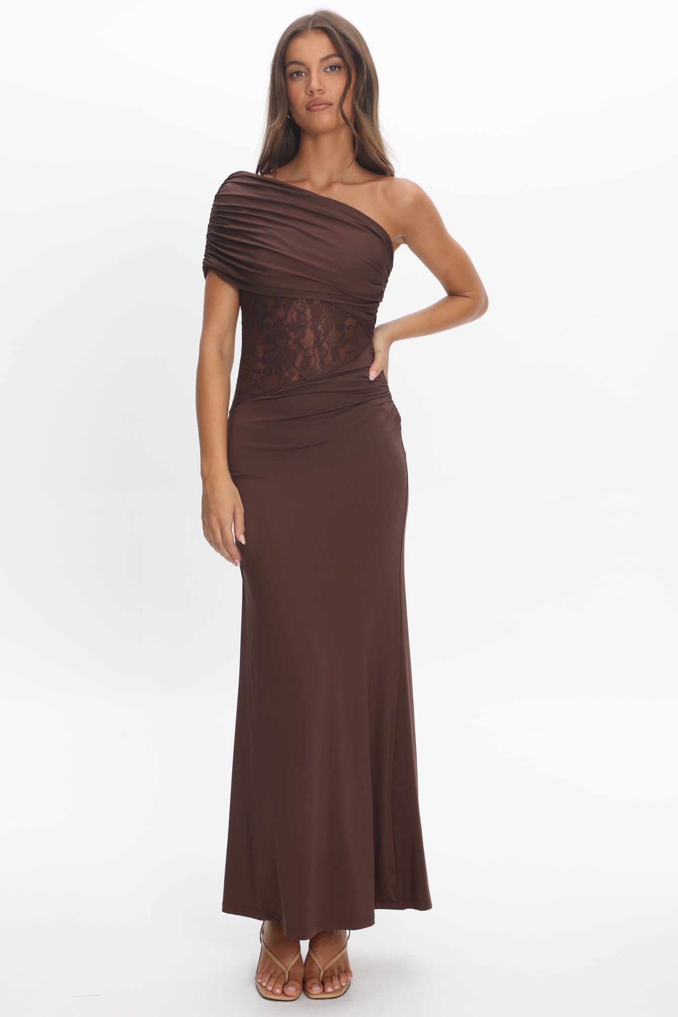 Nina Dress Brown