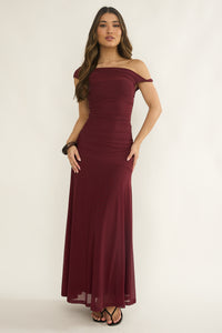 Ophelia Dress Wine