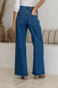 Sienna Straight Jean Dark Blue