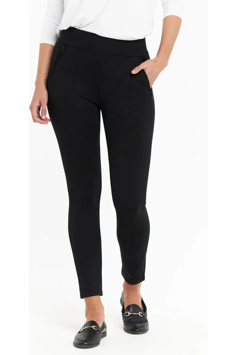 Priscilla Ponte Leggings Black