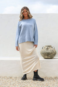 Ella Canyon Knit Blue