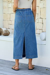 Sienna Skirt Mid Blue