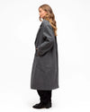 Sasha Longline Coat Grey