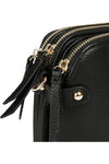 Parma Crossbody Bag Black/Gold