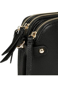 Parma Crossbody Bag Black/Gold