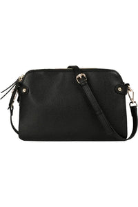 Parma Crossbody Bag Black/Gold