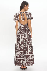 Gina Dress Chocolate