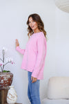 Ella Canyon Knit Pink