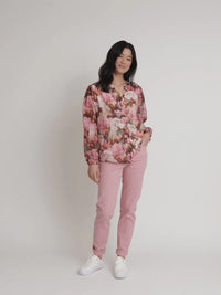 Dakota Print Top Blush