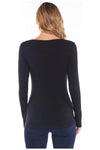 Kelli Long Sleeve Top Black
