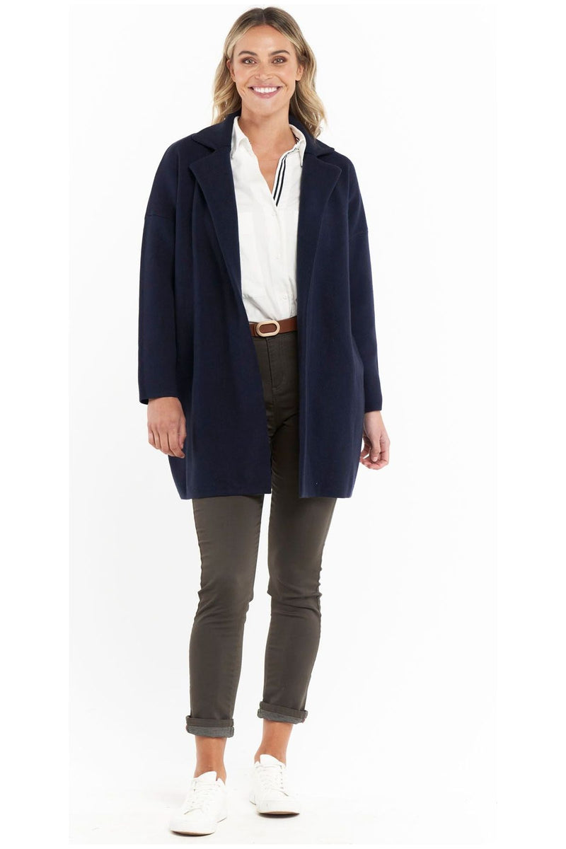 Bristol Coatigan Midnight Blue