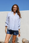 Sorrento Stripe Shirt Blue/White