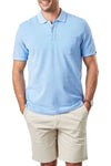 Oxford Pocket Polo Sky Blue