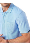 Oxford Pocket Polo Sky Blue