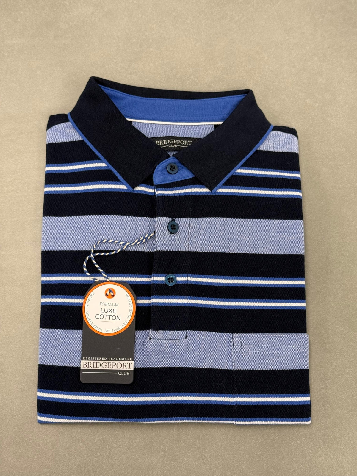 Mens Polo Marine