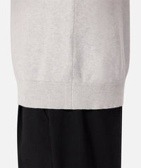 The Lakewood Zip Knit Snow Marle