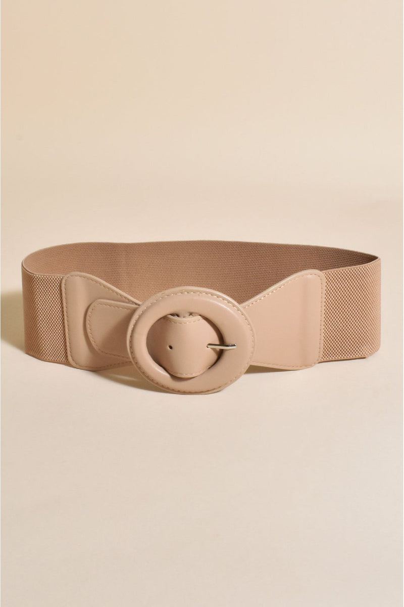 Benny Wide Stretch Belt Camel