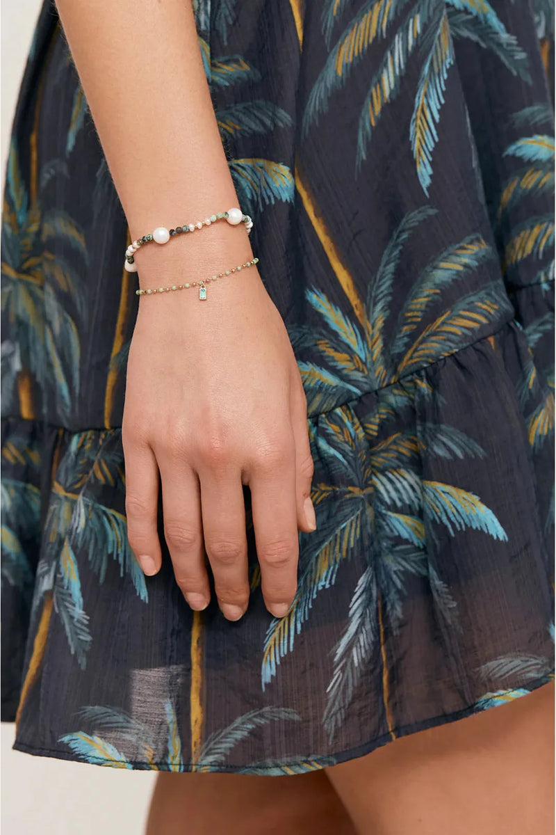 Mini Charm Bracelet Mint