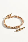 Toggle Detail Bracelet Gold